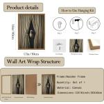 Moody Crane Wall Art - Vintage Bird Decor