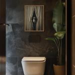 Moody Crane Wall Art - Vintage Bird Decor