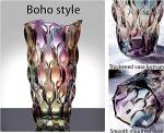 Colorful Thick Glass Vases for Home Decor