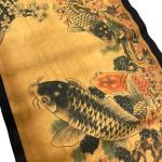 Vintage Asian Wall Art Scroll Decor