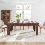 Farmhouse Dining Table for 6-8 People, 71