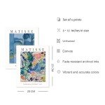 Matisse Abstract Wall Art Decor Set of 6