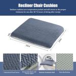 Tufted Furry Recliner Cushion for Comfort