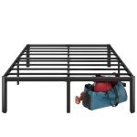 Zinus Van Queen Metal Bed Frame - Black