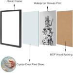 Framed Wall Decor for Fun Bathroom Vibes