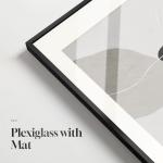 5-Piece Black and White Abstract Wall Art Set