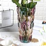 Colorful Thick Glass Vases for Home Decor