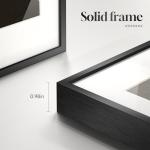 5-Piece Black and White Abstract Wall Art Set