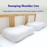 Ergonomic Deep Sleep Pillow for Side and Back Sleepers