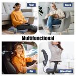 Tufted Furry Recliner Cushion for Comfort