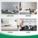 12-Inch Gold Silent Modern Wall Clock