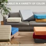 Large Grey Foam Floor Pillows for Adults – 2 Pack