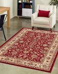 Yasmin Collection 8' x 10' Burgundy Area Rug