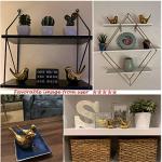 Gold Small Bird Statues for Modern Home Decor