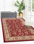 Yasmin Collection 8' x 10' Burgundy Area Rug