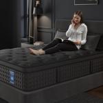 Huwesal 12-Inch Queen Hybrid Mattress with Memory Foam