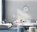 Rose Gold Silent Quartz Wall Clock - 12 Inch