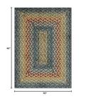 Maples Rugs Marion Bohemian Braided Area Rug
