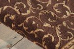 Nourison Somerset Brown Runner Area Rug 0.6m x 2.4m