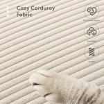 Beige 5-Seater Modular Corner Sectional Sofa