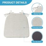 Set of 4 Non-Slip Dining Chair Cushions