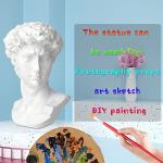 11-Inch David Bust - Classic Greek Home Decor