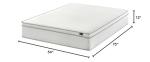 ZINUS Full Hybrid Foam and Spring Mattress, Medium Firm