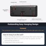 LED Digital Wall Clock with Large Display