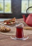 Paşabahçe 6-Piece Tea Set - 160 ml Statues