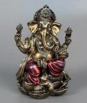 Ganesh Statue on Lotus Pedestal for Home Decor