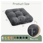 Large Washable Floor Pillow for Meditation and Yoga