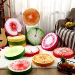 12 Pcs Round Fruit Floor Pillows for Kids