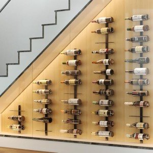Wall Mounted Wine Rack for 12 Bottles