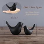 Modern Black Small Animal Statues for Home Decor