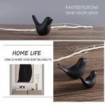 Modern Black Small Animal Statues for Home Decor