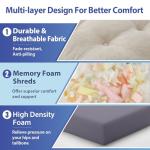 Memory Foam Dining Chair Cushions, Set of 4