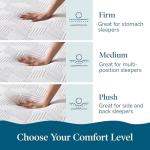 Lucid 10 Inch Twin XL Gel Memory Foam Mattress