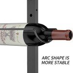 12-Bottle Wall-Mounted Wine Rack and Organizer