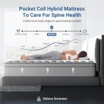 Avenco 12-Inch King Size Hybrid Mattress