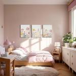 Colorful Wildflower Canvas Art Set of 3