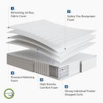 Avenco 12-Inch King Size Hybrid Mattress