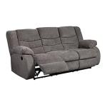 Ashley Tulen Modern Dark Gray Reclining Sofa