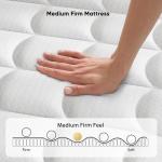 12-Inch King Hybrid Mattress with Cooling Gel Foam