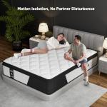 12-Inch King Hybrid Mattress with Cooling Gel Foam
