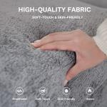 118" U-Shaped Sectional Couch with USB Ports