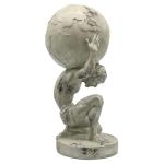Atlas Lifting Earth Statue for Home Decor