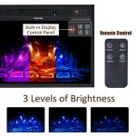 5-Piece Farmhouse Living Room Table Set with USB Ports