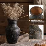 Vintage Rustic Terracotta Farmhouse Flower Vase