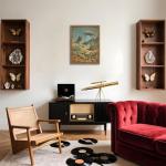 Framed Vintage Sci-Fi Cowboy Alien Wall Art