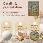 Framed Vintage Sci-Fi Cowboy Alien Wall Art